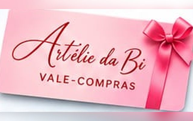 Cartão vale-compras Art'élie da Bi